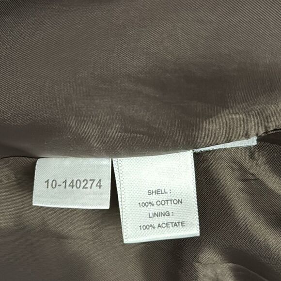 Ann Taylor Floral Cotton Dress Size 8 - Picture 6 of 7